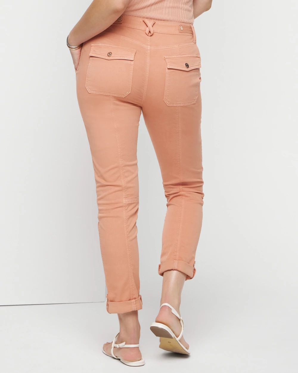 Curvy crop pants deals